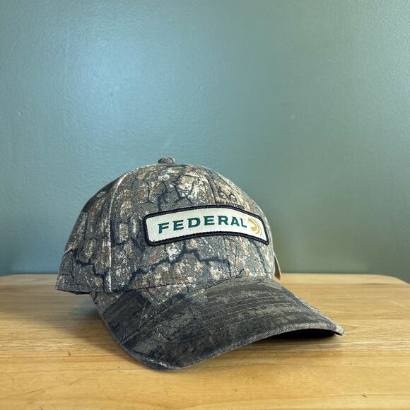 Federal Ammunition Realtree Timber Camouflage Strapback Hat - Picture 1 of 7